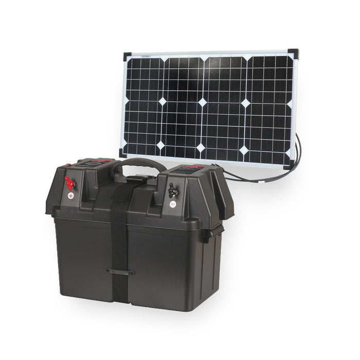 Portable Power Station - 12v - 38ah Solar & Battery Package
