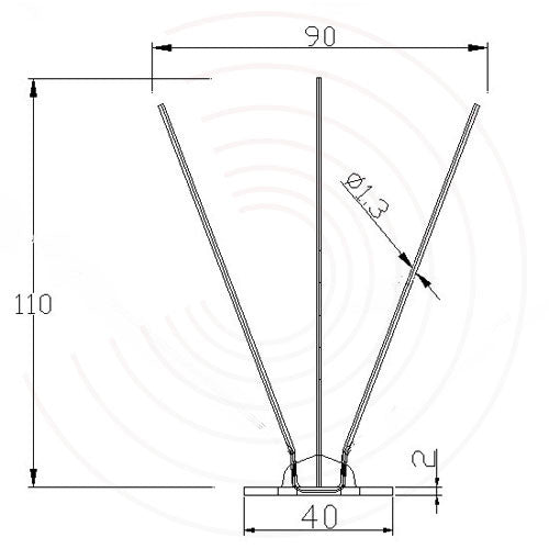 AW3 Bird Spikes - Specs