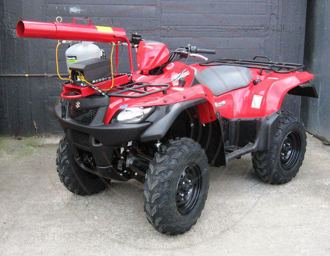 gas gun on quad bike